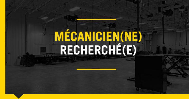 Emploi mécanicien BRP