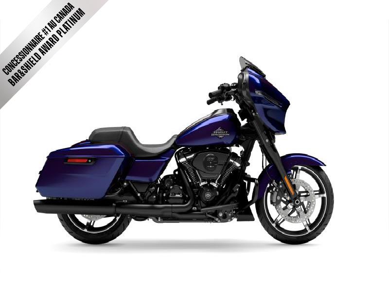 Moto Harley-Davidson Street Glide / fini noir 2025