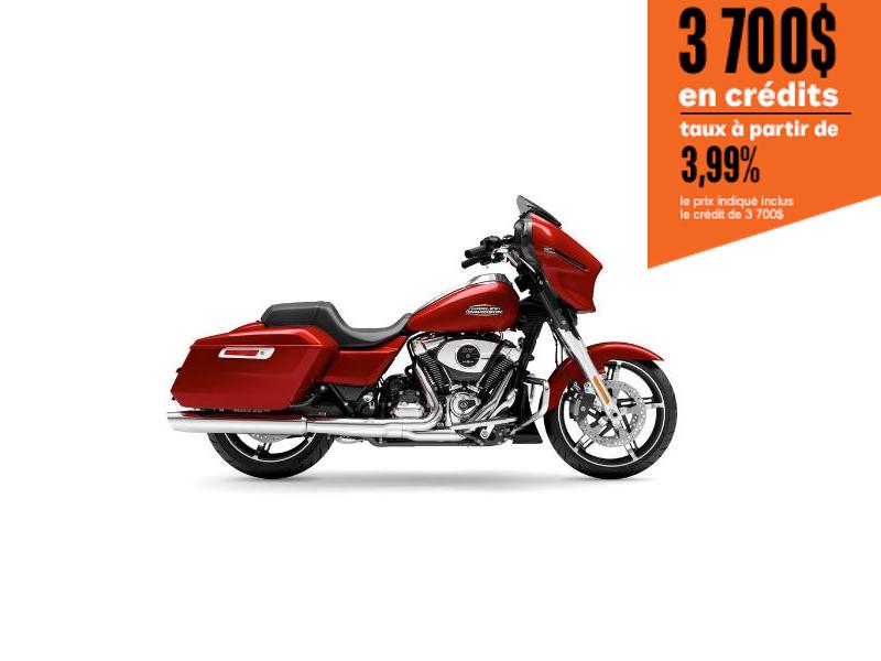 Moto Harley-Davidson Street Glide / fini chrome 2025